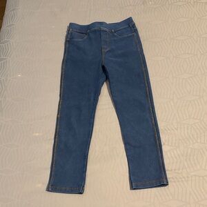 Zara Kids Blue Jeggings size 6 girls